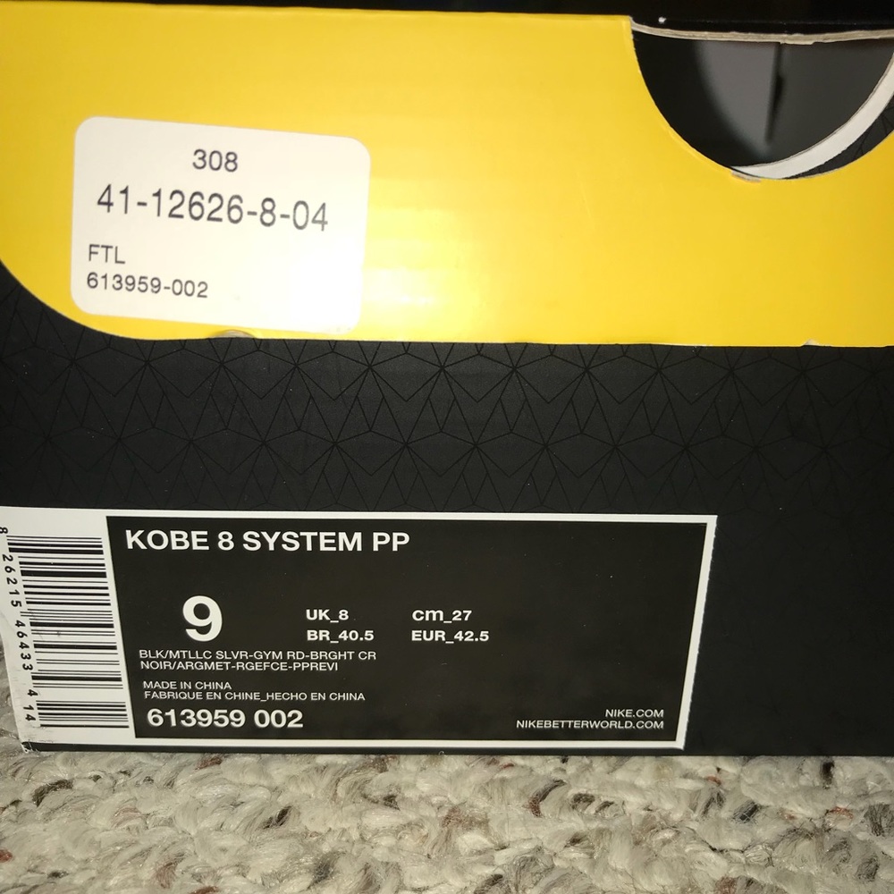 Kobe 8 System PP (size 9) - Picture 6 of 8